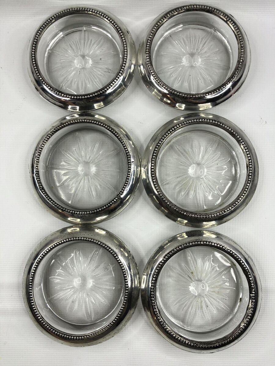 LOT OF 6 VTG FRANK M. WHITING & CO & B I STERLING SILVER
