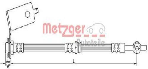 Original METZGER Bremsschlauch 4110140 für Hyundai - Picture 1 of 1