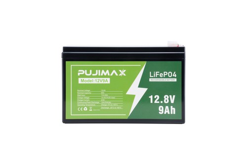 12V LiFePO4 9Ah Rechargeable Battery Solar System Deep Cycle Battery 2000 Cycles - Picture 3 of 9