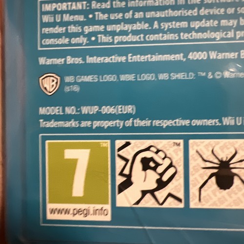 LEGO Marvel Avengers - PAL EUROPEAN Nintendo Wii U Game BRAND NEW SEALED NOS NIB - Picture 9 of 10