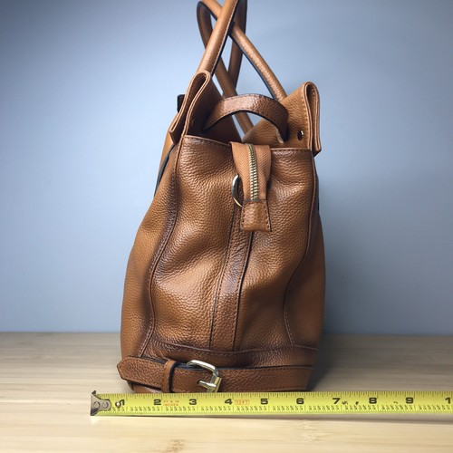 Usado en excelente estado La Poet bolso de hombro de cuero guijarros + correa para el hombro, cubierta antipolvo - Imagen 6 de 15