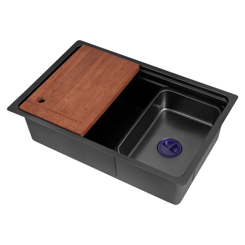 Durable Kitchen Sink Double Basin Stainless Steel Sink Bowl W/ Chopping Board - Picture 14 of 19