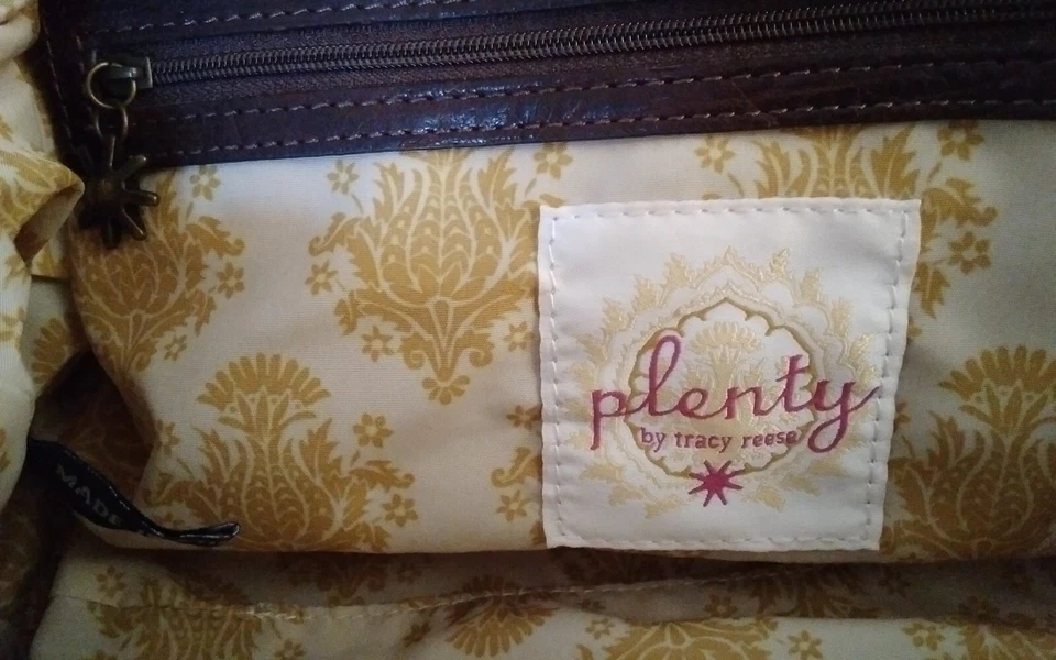 Cartera Plenty de Tracy Reese Y2K tapiz con bisagras cartera de hombro bolso de mano Foto 4 de 4