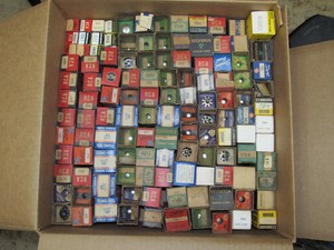 Lot-of-Radio-TV-Amplifier-Tuner-Receiver-Ham-Stereo-Vacuum-Tubes-LOT-X4