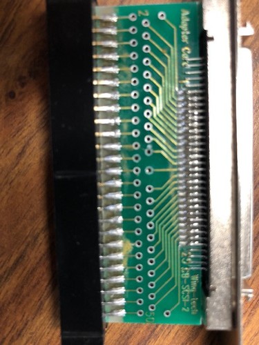 SCSI Adapter 50-Pin Inline Male to HD68 Female external PC backplane - Picture 2 of 4