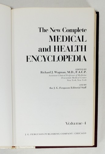 das neue komplette Medizin- und Gesundheitsexikon 1982 Doubleday - komplett 4 Bde - Bild 22 von 24