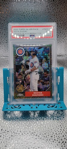 2022 Topps Silver Pack Chrome Update Black Refractor Seiya Suzuki PSA 9 Rookie