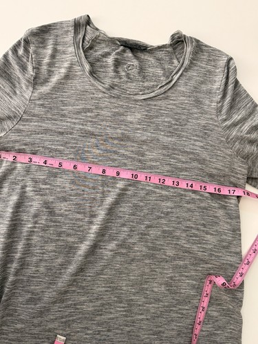 Camisa OSKA Manga Larga Mujer Talla S Gris Spacedye Minimalista Básica Lagenlook - Imagen 7 de 9