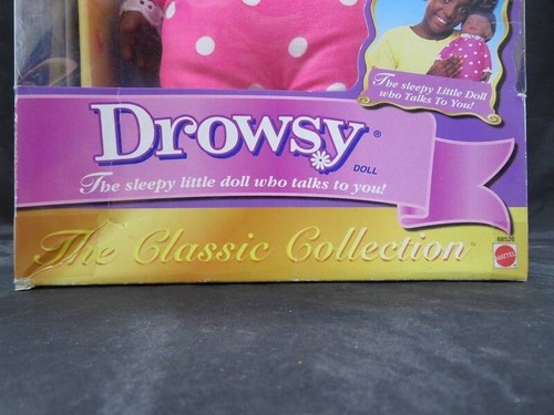 Vintage 2000 Mattel Drowsy Doll The Classic Collection NIB 14" Tall - Picture 5 of 11