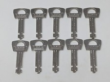 Lot of 10 Master K22LBOX Warded Key Blanks for No. 22 Master Lock