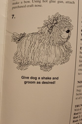 Red Heart Animal Bazaar 0713 Art J17 Crochet Knit Pattern Craft Booklet Leaflet - Picture 3 of 4