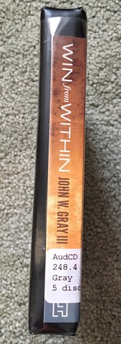 Win from Within by John W. Gray III Audiobook Read by the Author Self Help - Foto 3 di 4