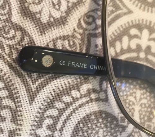 Vintage Versailles Palace Gunmetal 117 Glasses Eyeglasses VP #101 - Picture 3 of 4