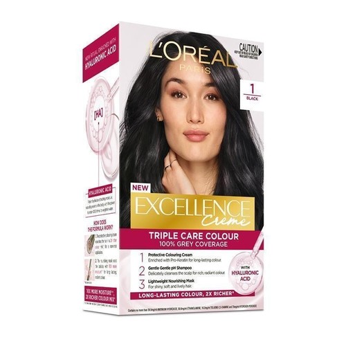 L'Oreal Excellence Creme Brown Blonde Hair Color Dye HA Acid 100% Grey Coverage - Picture 19 of 47