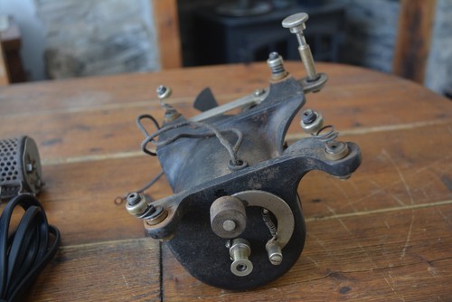 Vintage Columbia / Edison Electric Cylinder phonograph motor C. 1930's working - Picture 9 of 9