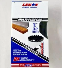 LENOX® MULTIWOLF® 1-1/4 Inch / 32mm, Bi-Metal Non-Arbored Hole Saw, New In Box
