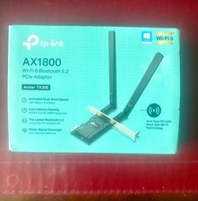 TP-Link AX1800 WI-FI 6 BLUETOOTH 5.2 PCle Adapter