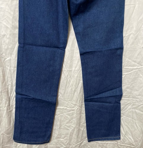 Lee Riders Jeans 27 x 30 Brand New Men Denim Straight Leg Students Dark Blue - Picture 7 of 10