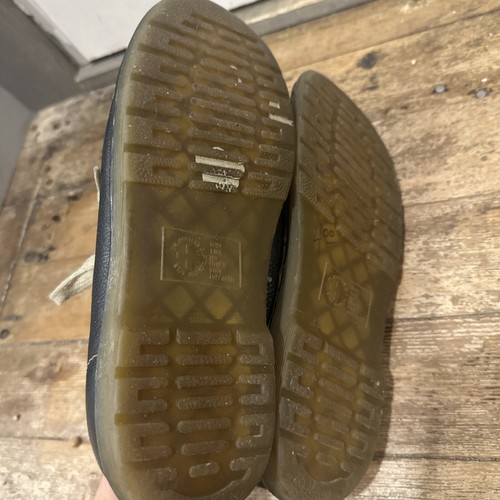 Scarpe mocassino stringate Dr Martens Air Wair marroni nere taglia 8 donna 7 uomo - Foto 6 di 7