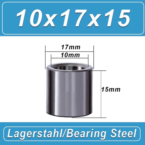 Bearing Steel Sleeve Bushing ID 10/11/12/13mm Wear-Resistant Standoff Spacers - Picture 51 of 210