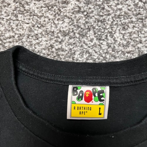 Bathing Ape T-Shirt Size L Bape Punctation Streetwear Casual - Picture 7 of 13