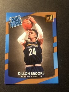 2017-18 Panini Donruss Rated Rookie Dillon Brooks #152 Rookie RC