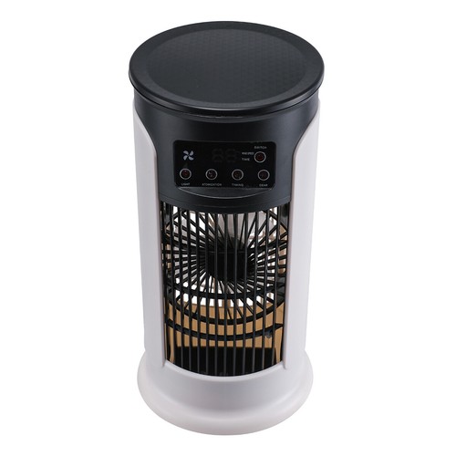 Humidifier Portable Air Cooler Tower Fan LED Air Conditioner Personal Cooling - Picture 24 of 24