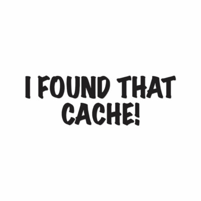 I Found That Cache - Vinyl Decal Sticker - Multiple Colors & Sizes - ebn4220