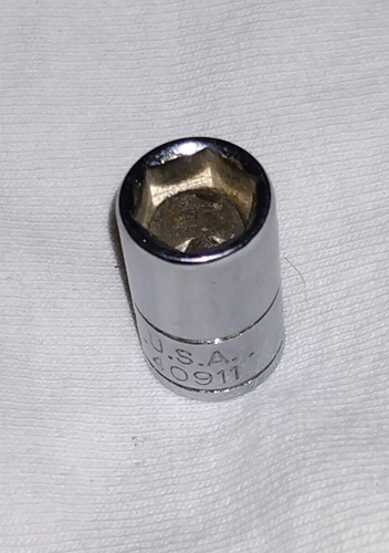 SK TOOLS USA 40911, 1/4" DRIVE, 11/32" SOCKET, SHALLOW, 6 PT. - Picture 9 of 15