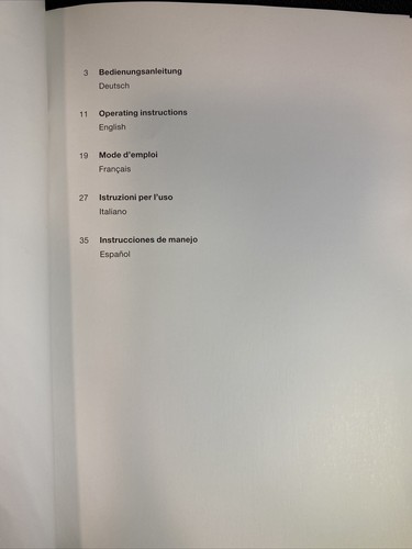 IWC Fliegeruhr Handaufzug Operating Instructions Booklet ref.IW3254 - Picture 2 of 5