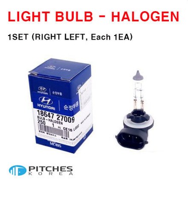 New Genuine OEM Fog Light Lamp Bulb For Hyundai 18647-27009S 1