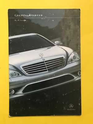 2007 Mercedes S550 S600 S65 Owners Manual + COMAND Navigation