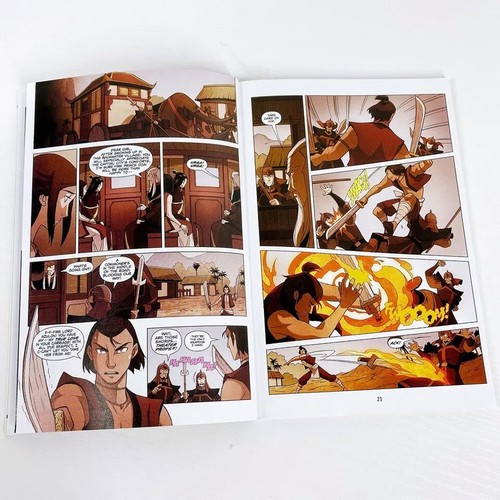 AVATAR inglese 18 libri set completo fumetto The Last Airbender cartone animato nuovo - Foto 7 di 13