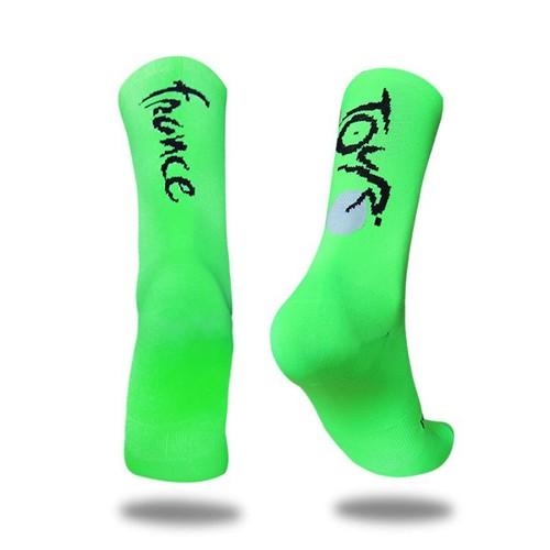 Compression Nylon Outdoor Socks - Knee-High Breathable Sports Cycling Footwear - Picture 4 of 18