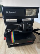 Polaroid Supercolor 635CL Instant Film Vintage Camera Untested