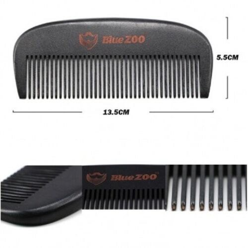 Men Beard Care Comb Black Beard Combs Wooden Comb Brushes Custom LOGO barber - Picture 2 of 7