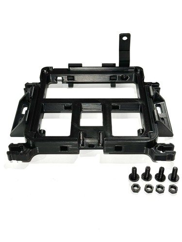 Honda K Series ECU Mount TWISTED TAB / K Pro K20 K24 EK EG EF CRX DA DC2 - Picture 2 of 9