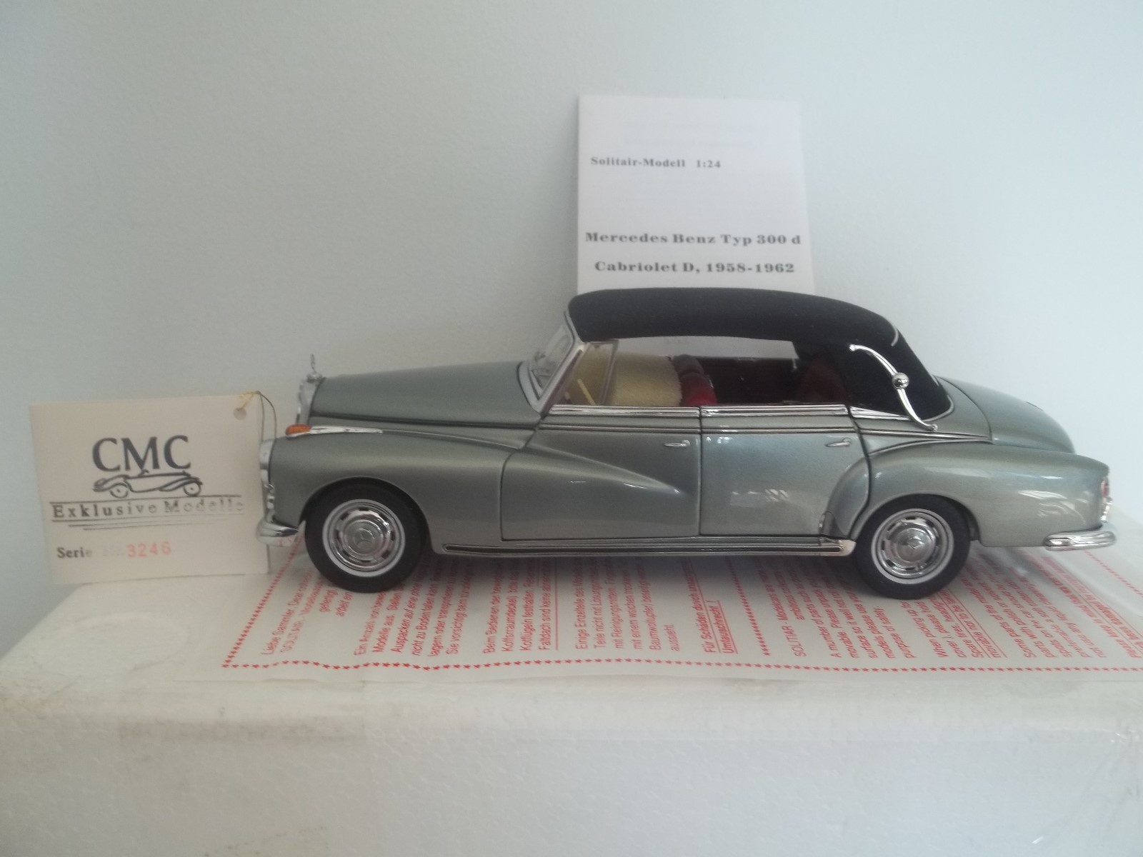 CMC M-026 Mercedes Benz Tipo D Cabrio 1958-62 plata 1 24 mint & boxed tienda en linea CMC CMC CMC M-026 Mercedes Benz Tipo D Cabrio 1958-62 plata 1 24 mint & boxed comprar ahora