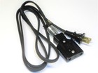Power Cord for Farberware Open Hearth Broiler Rotisserie Model 454 455N 450 441