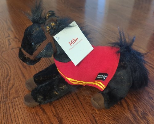 Mike Wells Fargo Plüschpferd legendäres Pony 2016 Stofftier 14 Zoll Spielzeug braun - Bild 1 von 10