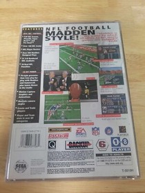 Madden 97 For Sega Saturn Disk And Case Only (No Manual)
