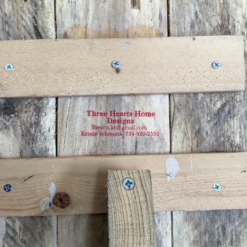 Brown Wooden Distressed - Better Together - Clip Picture Frame Holder 4 X 6 - Picture 5 of 6