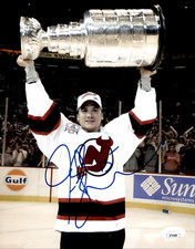 Jamie Langenbrunner Signed New Jersey Devils 2003 Stanley Cup 8x10 Photo JSA COA