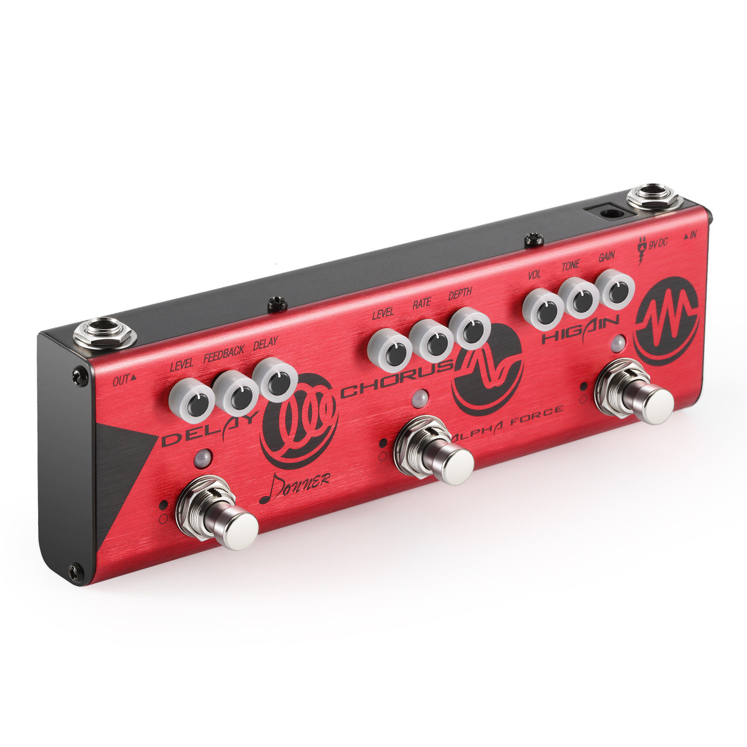 Efectos múltiples Fuerza Alfa 3 tipos de alta ganancia Pedal De Delay Chorus & Adaptador Gratis Efectos Efectos Efectos múltiples Fuerza Alfa 3 tipos de alta ganancia Pedal De Delay Chorus & Adaptador Gratis 3f345d
