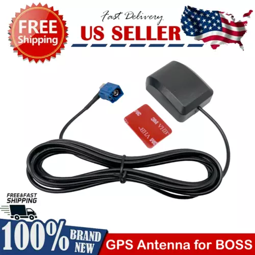 New GPS Navigation Antenna Replacement for Boss BE950WCPA Car Radio Fakra C Blue
