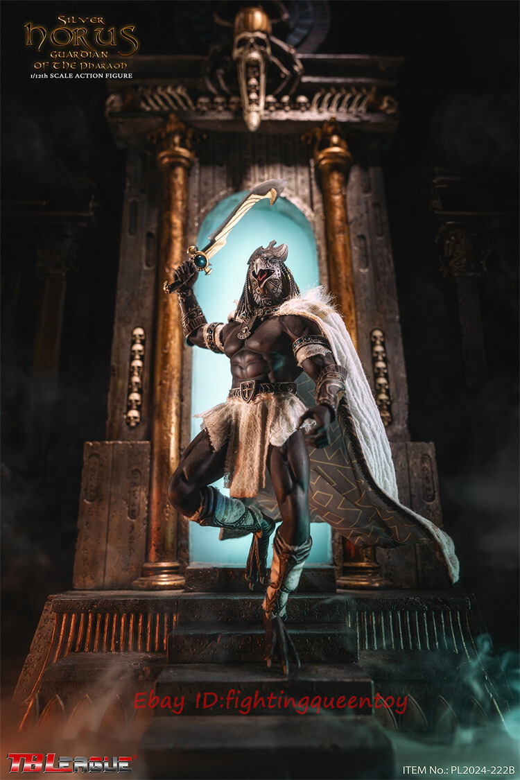 TBLeague PL2024-222B Horus Guardian Of Pharaoh Silver 1/12 Action