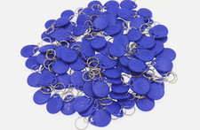 100 PCS 125Khz RFID Key Fob Proximity ID Card Token Tag Keypad Card for Door Ent
