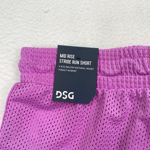 DSG Brand Youth Girls Mesh Athletic Workout Shorts Size XL Pink - Picture 7 of 7