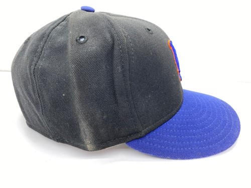 Vintage 90’s New York Mets New Era 59Fifty Fitted Hat 7 1/8 100% Wool Diamond - Picture 6 of 22