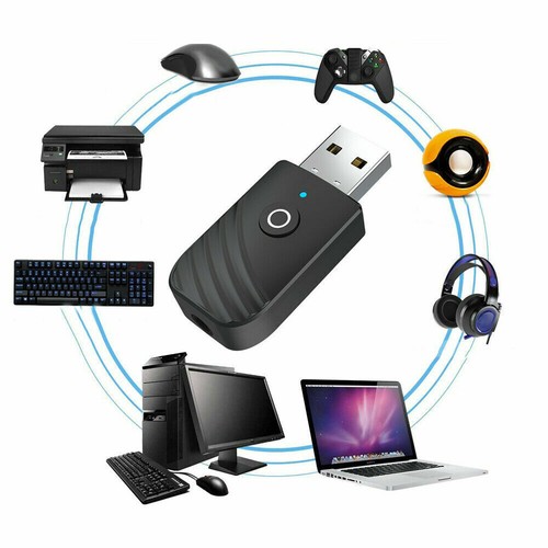 Receptor transmisor de audio inalámbrico USB Bluetooth 5.0 adaptador 3 en 1 para TV PC automóvil - Imagen 12 de 12